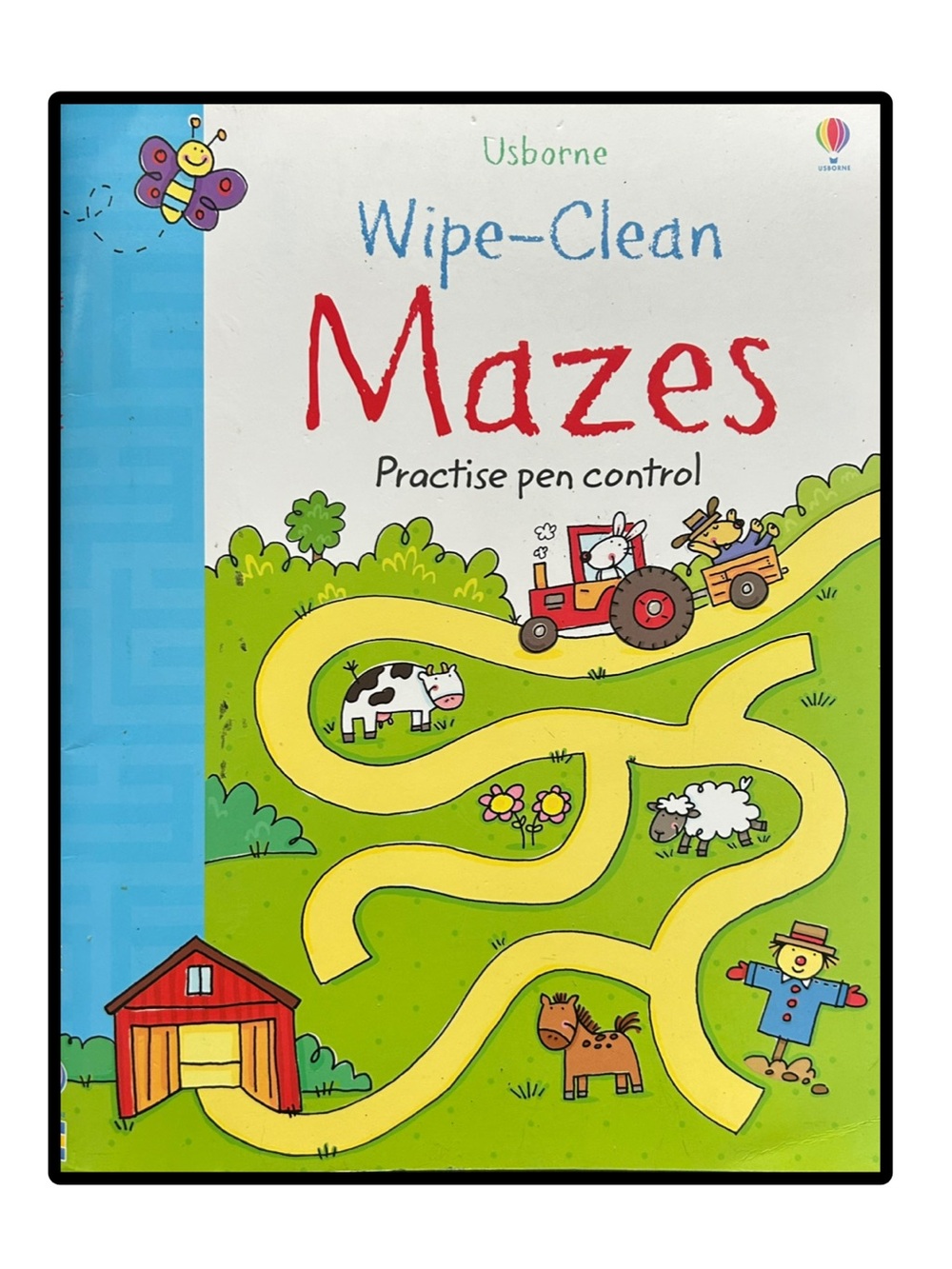 BUNDLE & SAVE 📚Usborne Wipe Clean Mazes Book